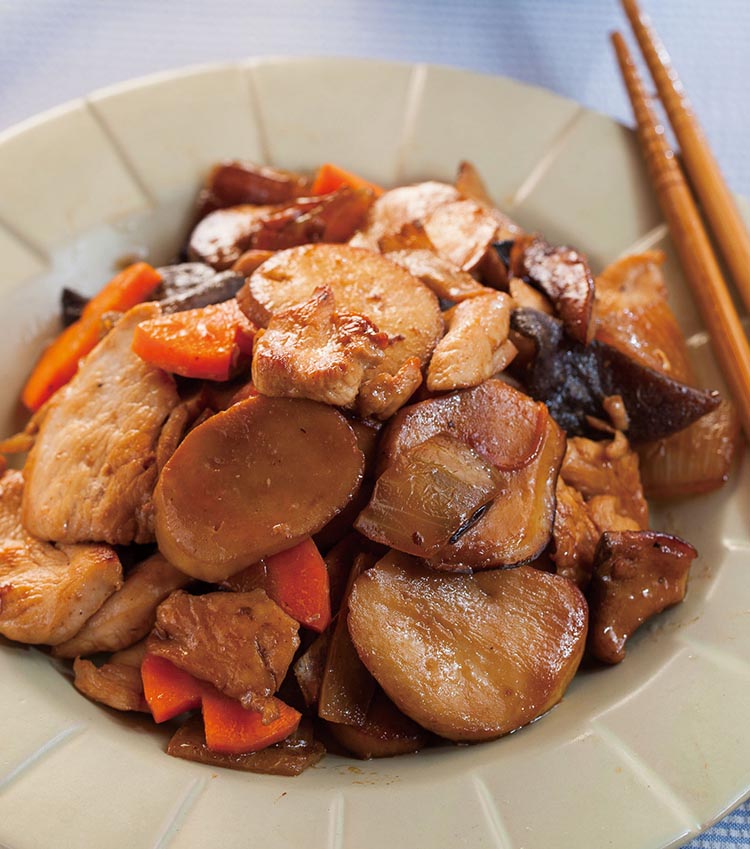 杏鲍菇怎么做好吃,杏鲍菇的做法,杏鲍菇烧鸡片
