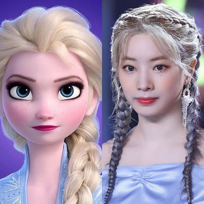 双方粉丝争论！Twice多贤、BLACKPINK Rosé谁最像真人版Elsa？你心目中谁最美！